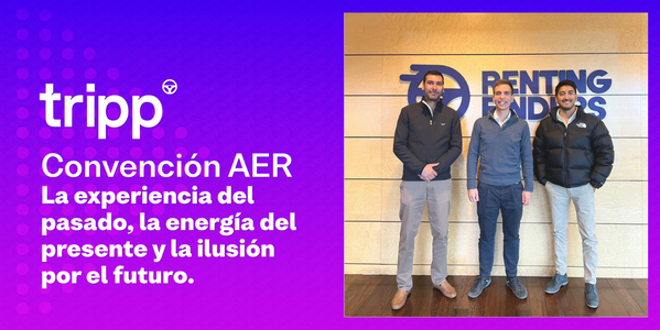 tripp en la convención de la Asociación de Renting de España (AER).